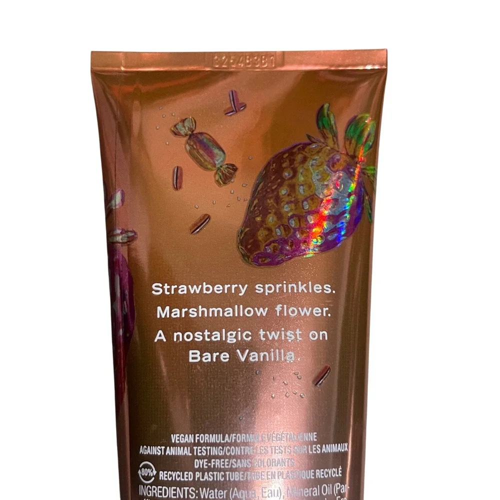 Victoria's Secret Vanilla Lotion Duo Bare Vanilla Candied + Amber Bourbon Sealed